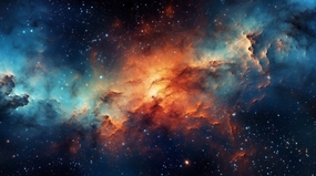 唯美星空星系星云壁纸图片